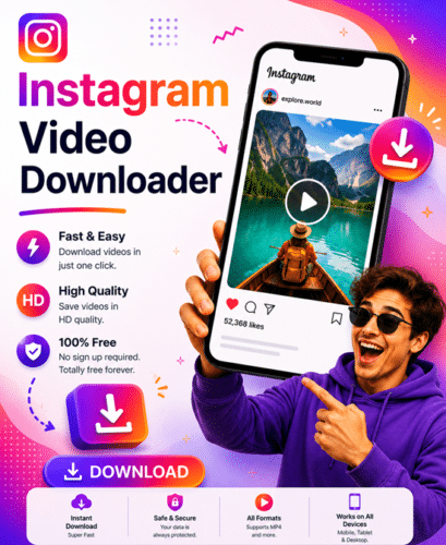 Instagram video downloader